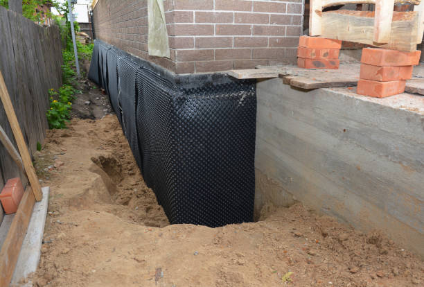 Expert waterproofing evaluation at a Brooklyn, WI property